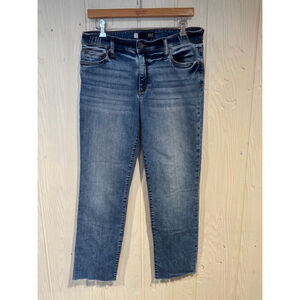 Kut from the Kloth Catherine Boyfriend Jeans, Size 10, Blue